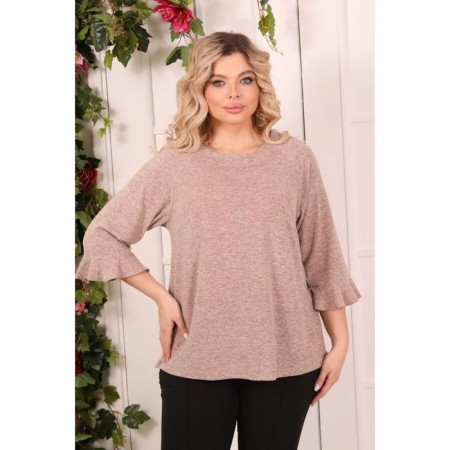 Female jumper, size 56, pink color-5