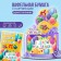 Waffle pictures edible “Happy Birthday” for cupcakes, Konfinetta cake, 1 sheet A5