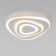 Ceiling LED lamp with SILUET control panel, LED tape, SMD, 50x50x5 cm