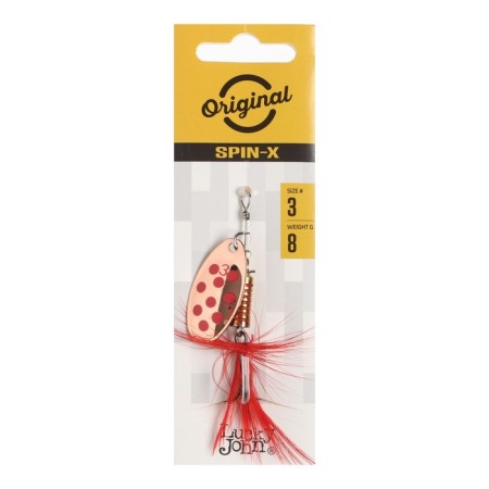 Spinning spinning Lucky John Spin X Round 03, 8 g, color CR