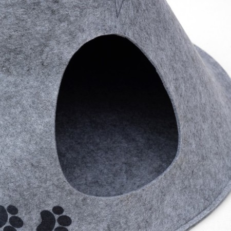 Animal house from felt "Wigwam Meow", 53 x 41 x 53 cm-4