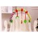 Soft game is soft on the crib, stroller "Bear", 28-43 cm., Breaker, rattles, 3 toys, crush me
