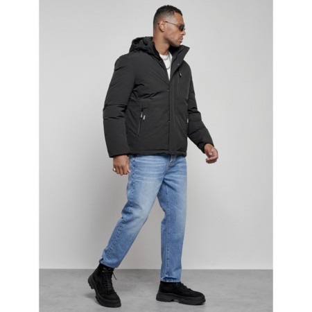 Sports male winter, size 62, black color-2