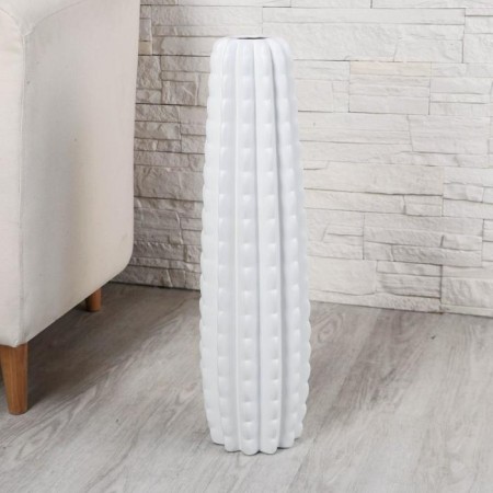 VAZA Keramics Floor "Cactus" 6x58 cm, white