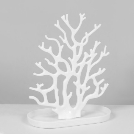 Stand for jewelry "Tree", 24 × 12 × 30 cm, white color-3