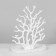 Stand for jewelry "Tree", 24 × 12 × 30 cm, white color