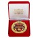 Medal in the velvet box "Golden Teacher", D = 7 cm.