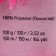 Samba yarn 100% polyester 150m/100g (2012 yar. Pink)