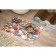 Rug for a bowl "Foolish cat" 43x28 ​​cm