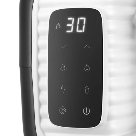 Kitfort KT-2323, stationary, 430 W, 0.45/0.3/0.2 l, black and white-2