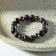 Bracelet ball No. 10 "Lava, hematite, tiger eye"