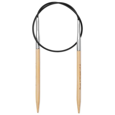 Circular knitting needles, bamboo, 4.0 mm/40cm, 1 pcs-1