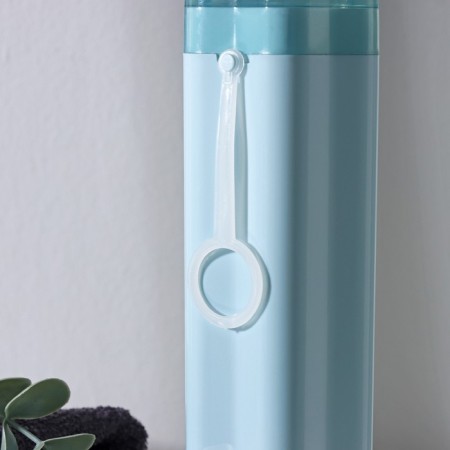 Case for toothbrush and paste of the Zvezda shares, 20.5 × 5.5 cm, blue color-5