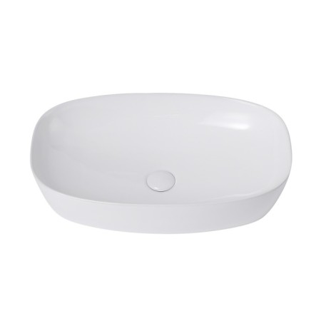 ABBER RECHTECK AC2206 sink, invoice, 605x390x140 mm, white-2