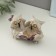 Figure "Owls read" 12x7x7cm, beige