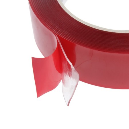 Adhesive tape Nova Bright, transparent, bilateral, acrylic, 30 mm x 5 m