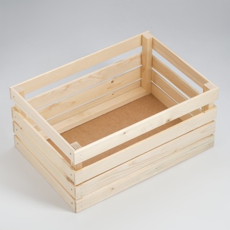 Box wooden for racks 50x35x23 cm-2