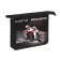 Folder for notebooks A5, 245 x 195 x 50 mm, lightning from above, to 31shk5, "City Biker" (volumetric 3D-risun), laminated cardboard/textiles