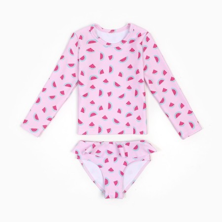 Children's swimsuit KAFTAN "watermelon", height 110-116 cm, pink-9