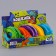 A children's wallet for a boy in a dinosaurus showbox, plush, color mix