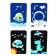 Cosmos book stands, 2 pieces, mix