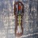 A souvenir sword on a tablet, a carved blade with a pattern, the claws of the eagle on the handle, the blade 41 cm