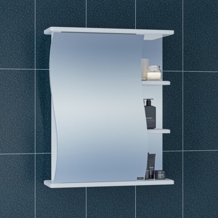 Santa Santa mirror "Wave 60", left