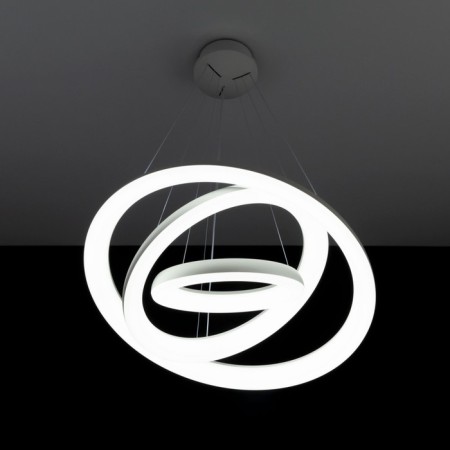 Suspended Citilux “Jupiter Smart” CL730A150S 75x75x40 cm, 3x56.7W, LED, white color-28