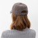 Basebolka Women's warm minku lamb, size 56-58, color gray