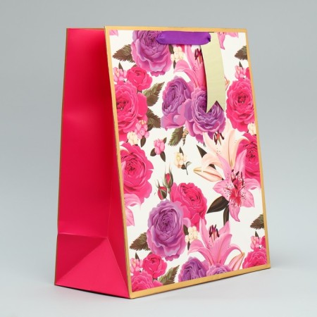 Gift package with a nameplate, packaging, “tender”, 30.5 x 25.4 x 12.7 cm-2