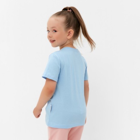 Children's T-shirt Disney "Frozen", height 110-116 (32), blue-6