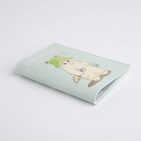 Cover for passport, mint color-3