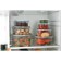 Food container Ricco, 230 ml, 9.6 × 9.6 × 5.2 cm, square, transparent color, blue cover