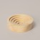 A solid array of cedar, natural color, 10 x2.5 cm