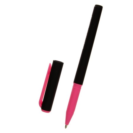 Ballpress PREMEWRITE. Basic. Nero, Node 1.0 mm, blue pigmented mobs on an oil basis, Soft Touch case, mix-4