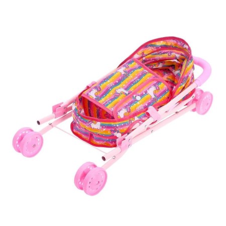 Stroller for dolls with a “fashionable” universal, metal frame-4