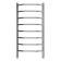 Terminus heated towel rail "Victoria" P8, 400x850 mm, chrome