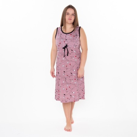 Sarafan female, pink, size 48