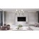 Suspended lamp 5x40W E14, size 63x63x100 cm