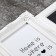Photo frame plastic in 6 photos 10x15 cm "Family" white 35.5x52 cm