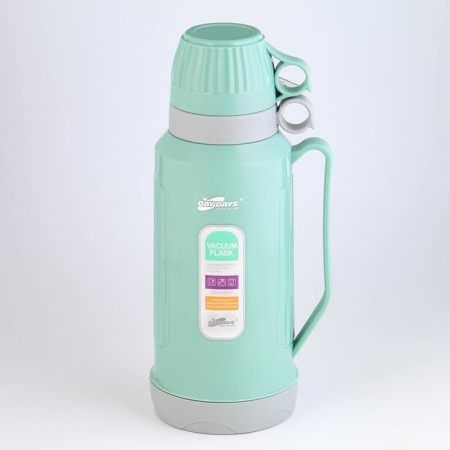 Thermos 1.8 l, with a glass flask, retains heat 12 hours, with a mug, mix-1