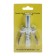 Plunger syringe head, universal, 6 petals