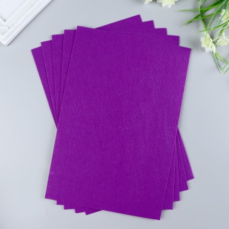 Hard felt 1 mm 20x30 cm violet-1