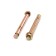 Tundra anchor bolt, with a nut, galvanized, 12x130 mm, 40 pcs