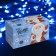Garland "thread" 10 m, IP20, dark thread, 100 LED, glow blue, 8 modes, 220 V