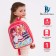 Baby backpack on lightning, pink color