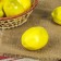 Dove "lemon" 10 cm, yellow