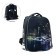 School backpack 38 x 30 x 16 cm, ergonomic back, Stavia "City Auto", multicolor