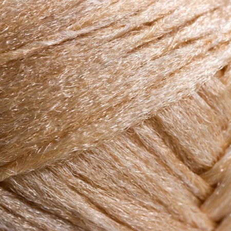 Yarn "Nosomic supplement" 100% polypropylene 200m/50g set 10 pcs (beige)-2