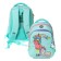 School backpack, 40 x 27 x 20 cm, Grizzly, ergonomic back, laptop department, turquoise